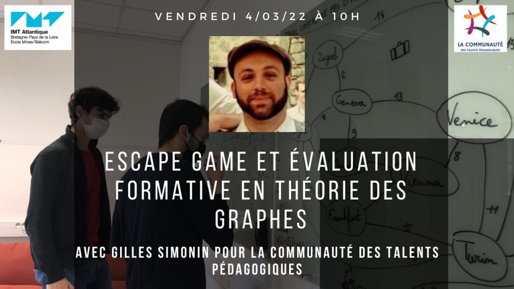 escape game et évaluation formative en théorie des graphes