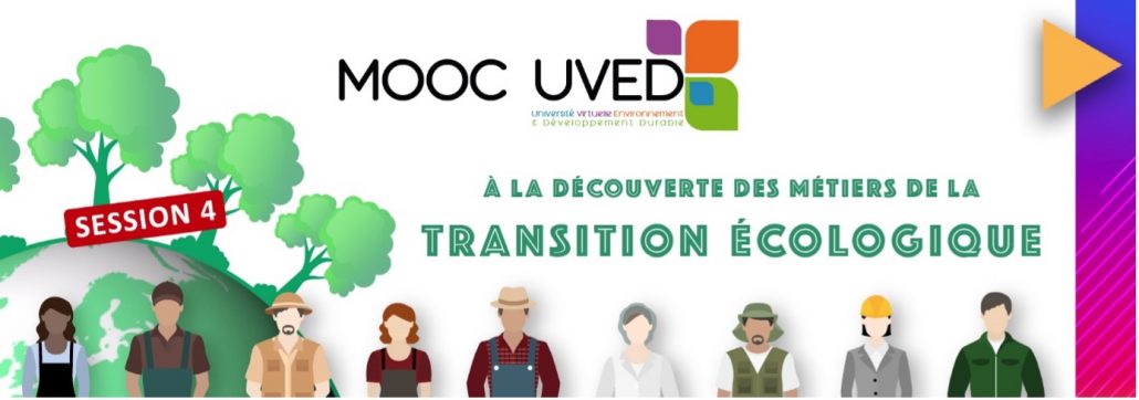 Illustration MOOC à la découverte des métiers de la transition écologique