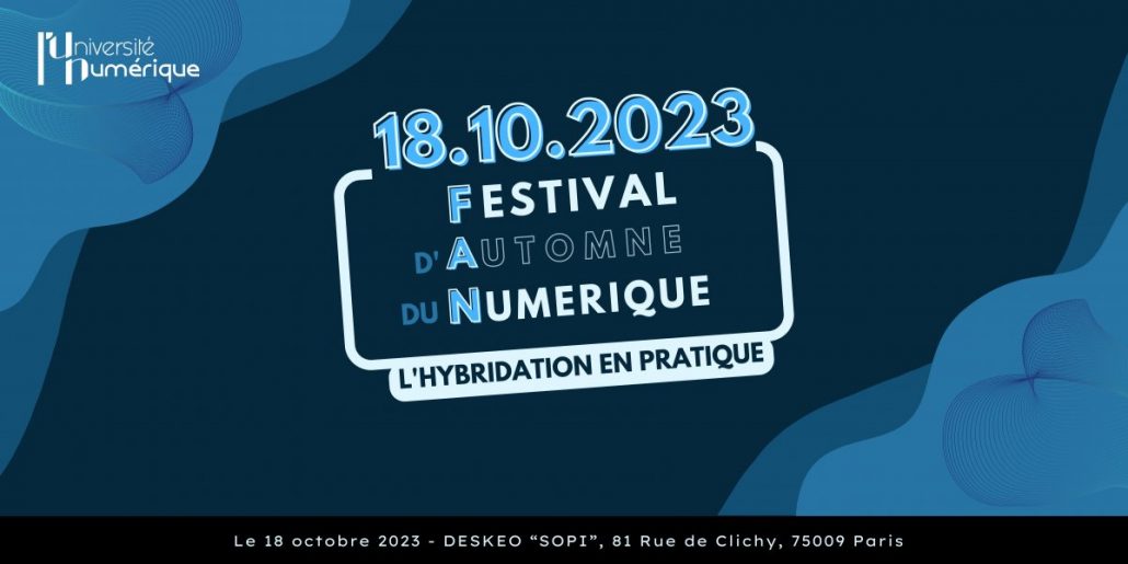 Bannière du FAN 2023
Festival d'Automne du numérique