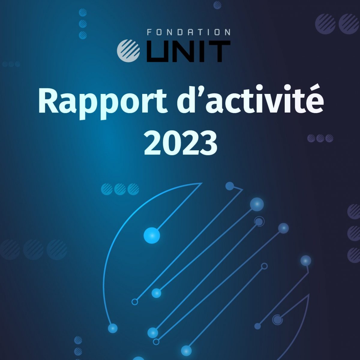 Rapport d’activité UNIT 2023 - L'Université Numérique
