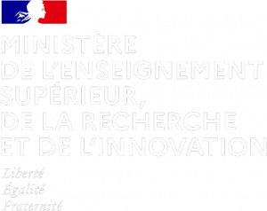 Logo du ministère de l'enseignement supérieur et de la recherche