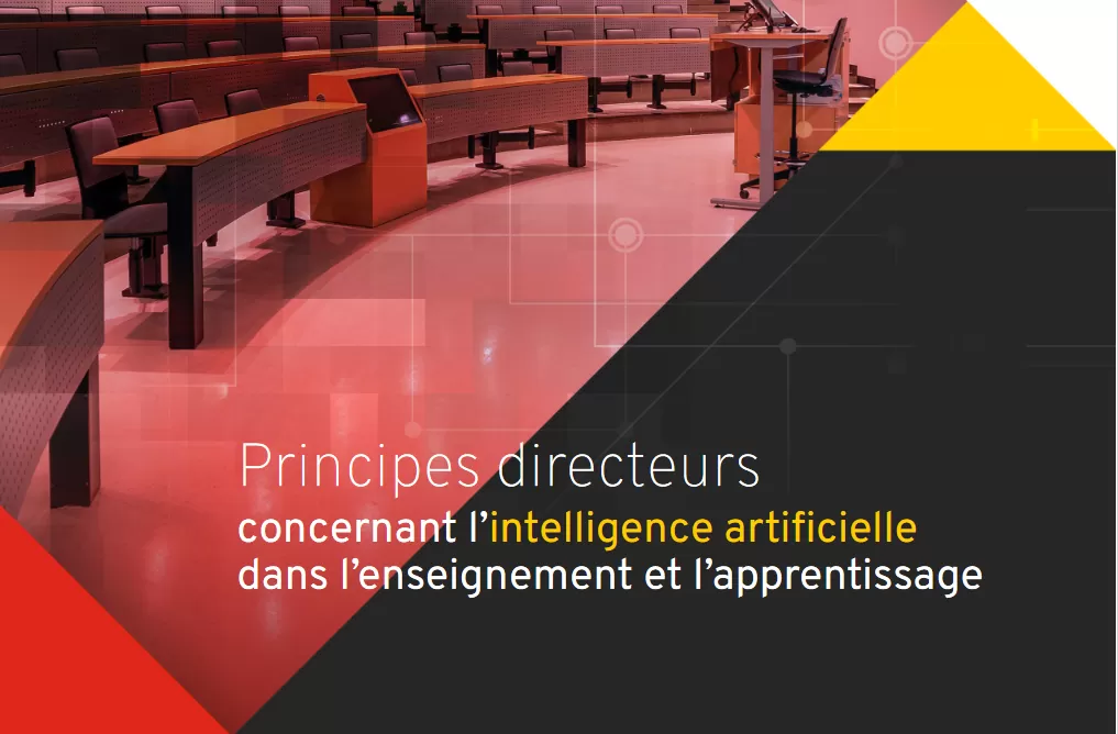 Principes directeurs concernant l’intelligence artificielle dans l’enseignement et l’apprentissage