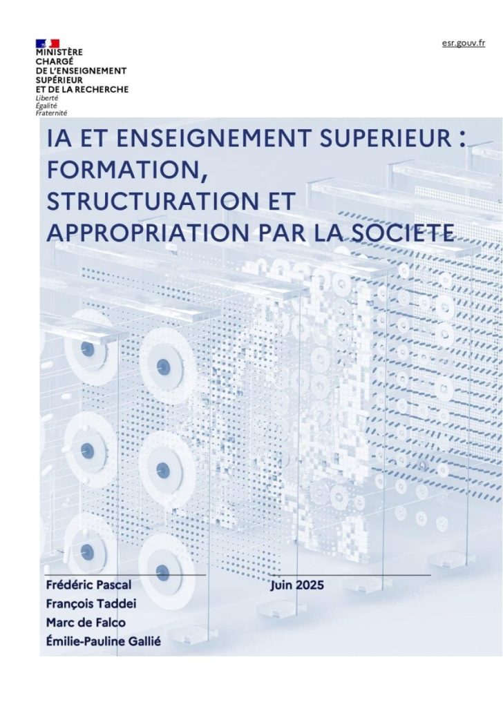 IA Sup – IA dans l’enseignement supérieur – Ressources pour accompagner IA et enseignement supérieur