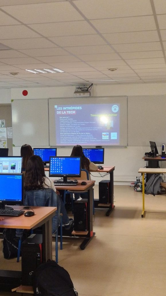 UNIT s'engage avec Les Intrépides de la Tech : une mobilisation en Nouvelle-Aquitaine Témoignage métier sur lycée Jay de Beaufort