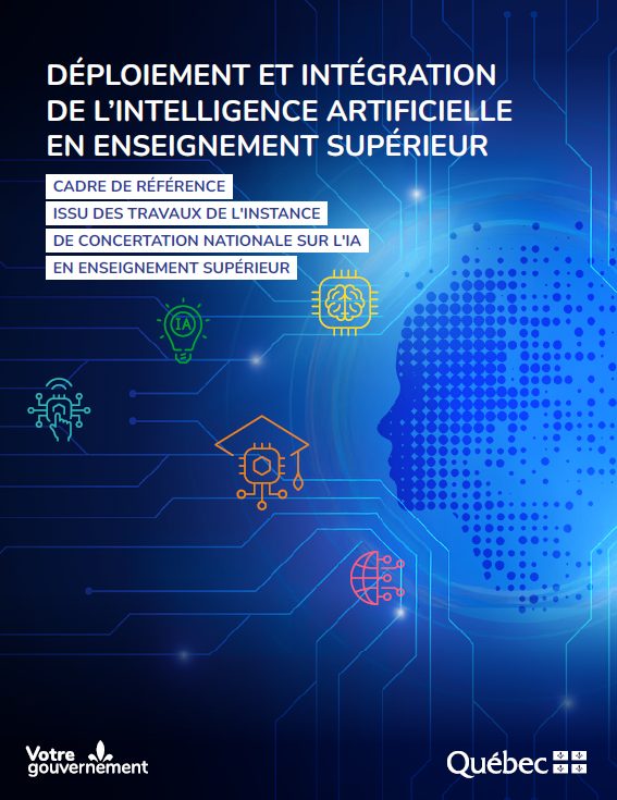 IA Sup – IA dans l’enseignement supérieur – Ressources pour accompagner rapport quebec
