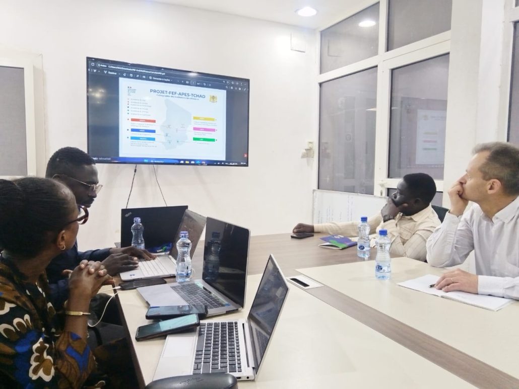 300 ressources Moodle partagées sur la plateforme numérique APES Tchad Tchad